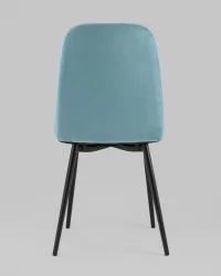 Стул Еасй велюр Пыльно-голубой / Easy